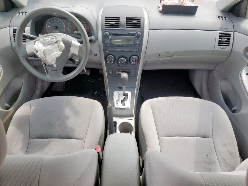 JTDBU4EE8AJ078305 - 2010 TOYOTA COROLLA BASE SILVER photo 8