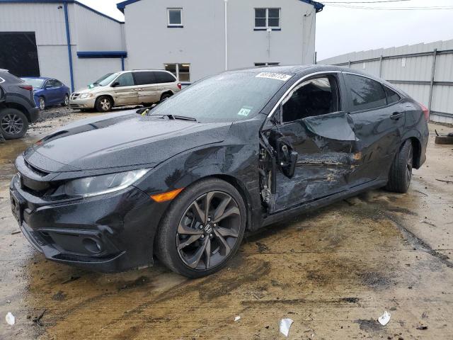 2HGFC2F88KH530209 - 2019 HONDA CIVIC SPORT შავი ფოტო 1