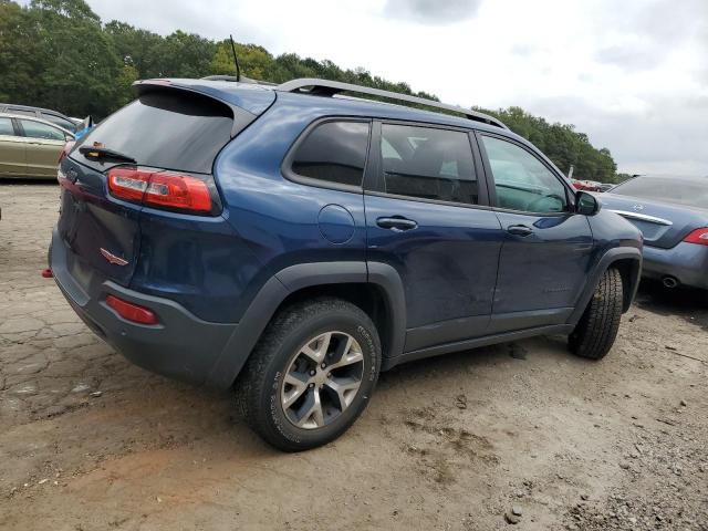 1C4PJMBX7JD622442 - 2018 JEEP CHEROKEE TRAILHAWK BLUE photo 3