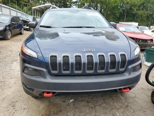 1C4PJMBX7JD622442 - 2018 JEEP CHEROKEE TRAILHAWK BLUE photo 5
