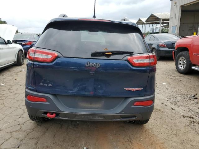1C4PJMBX7JD622442 - 2018 JEEP CHEROKEE TRAILHAWK BLUE photo 6