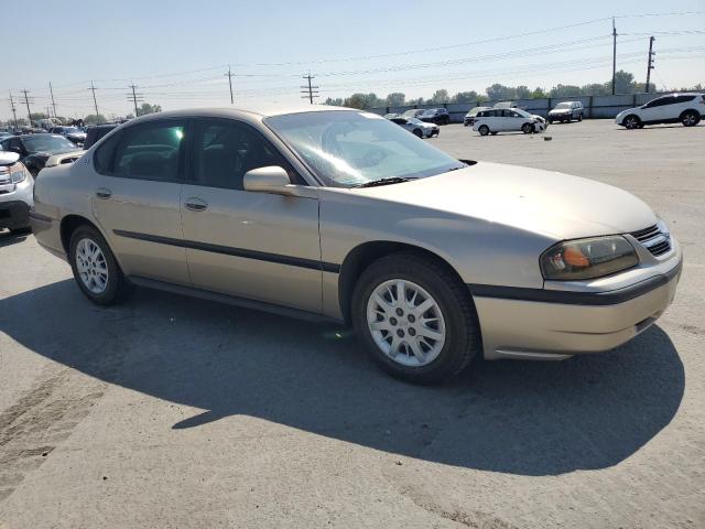 2G1WF52E749314859 - 2004 CHEVROLET IMPALA GOLD photo 4