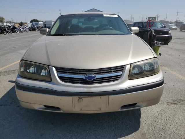 2G1WF52E749314859 - 2004 CHEVROLET IMPALA GOLD photo 5
