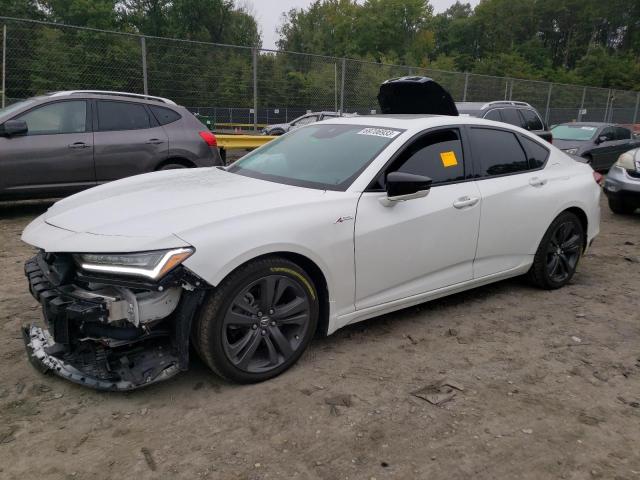 19UUB6F56NA002341 - 2022 ACURA TLX TECH A WHITE photo 1
