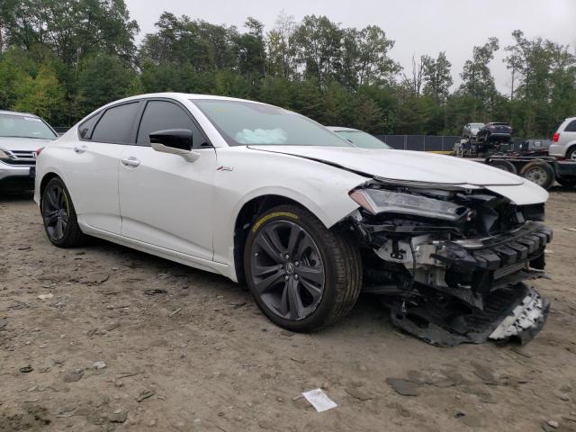 19UUB6F56NA002341 - 2022 ACURA TLX TECH A WHITE photo 4
