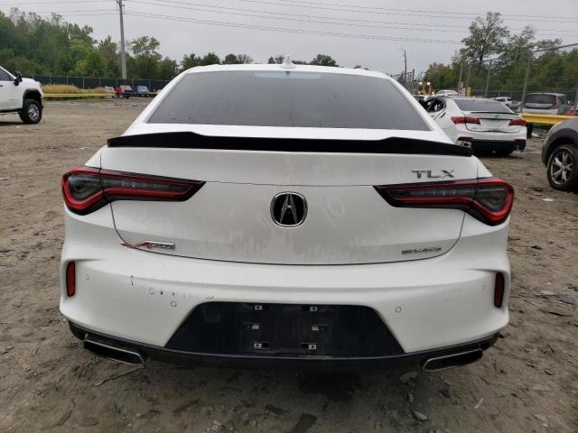 19UUB6F56NA002341 - 2022 ACURA TLX TECH A WHITE photo 6