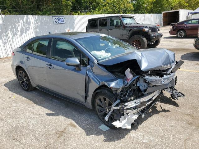 JTDBCMFE3R3053104 - 2024 TOYOTA COROLLA LE 蓝色 照片 4