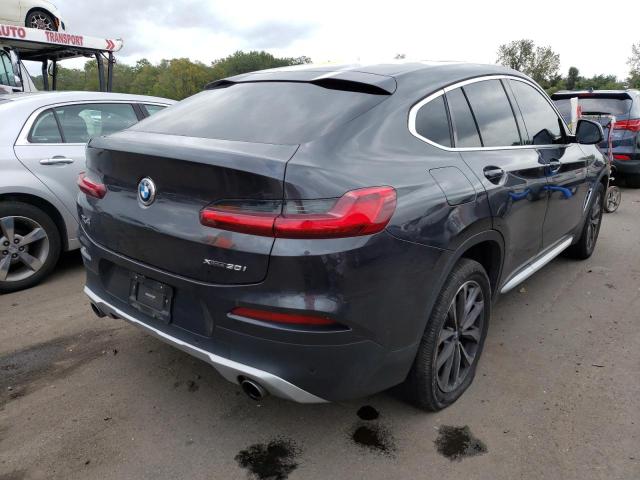 5UXUJ3C58KLG55808 - 2019 BMW X4 XDRIVE30I BLACK photo 3