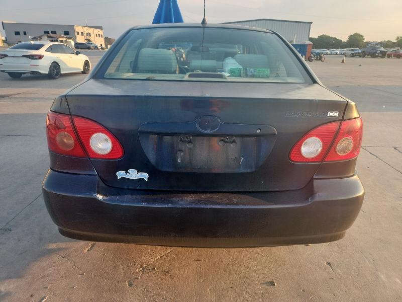 1NXBR32E57Z887554 - 2007 TOYOTA COROLLA CE Negro foto 6