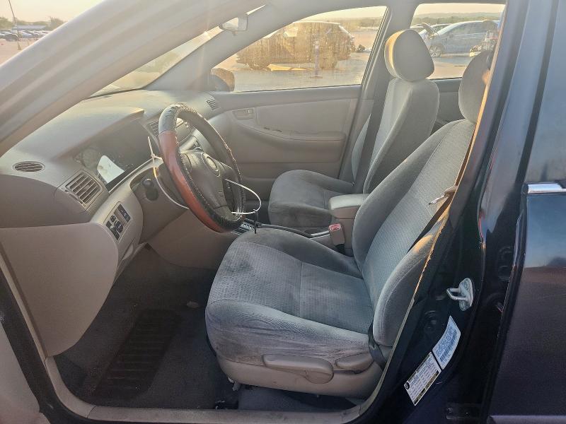 1NXBR32E57Z887554 - 2007 TOYOTA COROLLA CE Negro foto 7