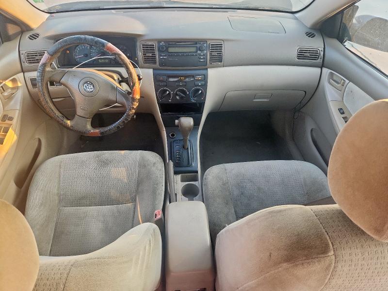 1NXBR32E57Z887554 - 2007 TOYOTA COROLLA CE Negro foto 8