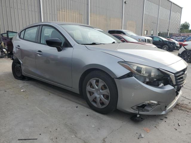 JM1BM1T79F1221711 - 2015 MAZDA 3 SV SILVER photo 4