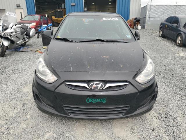 KMHCT5AE1CU053200 - 2012 HYUNDAI ACCENT GLS BLACK photo 5