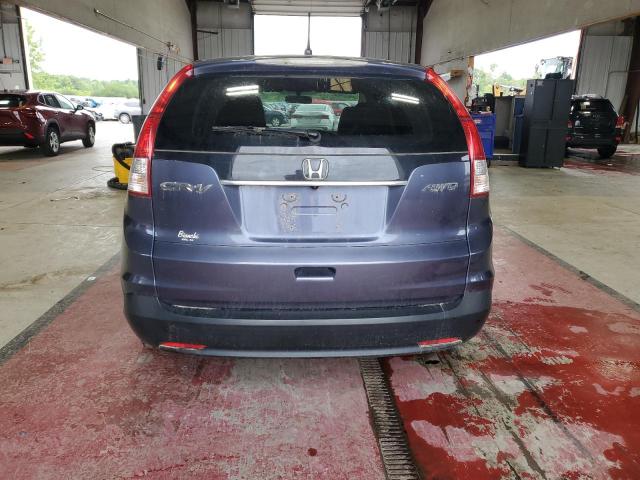 5J6RM4H5XCL078978 - 2012 HONDA CR-V EX BLUE photo 6