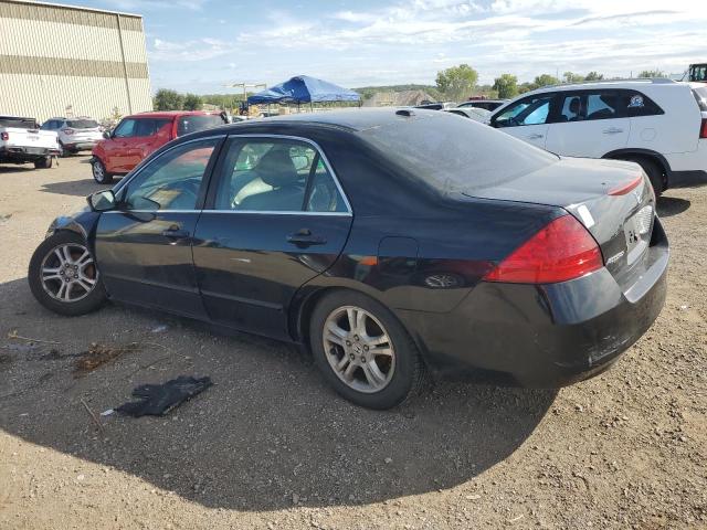 1HGCM56887A032230 - 2007 HONDA ACCORD EX BLUE photo 2