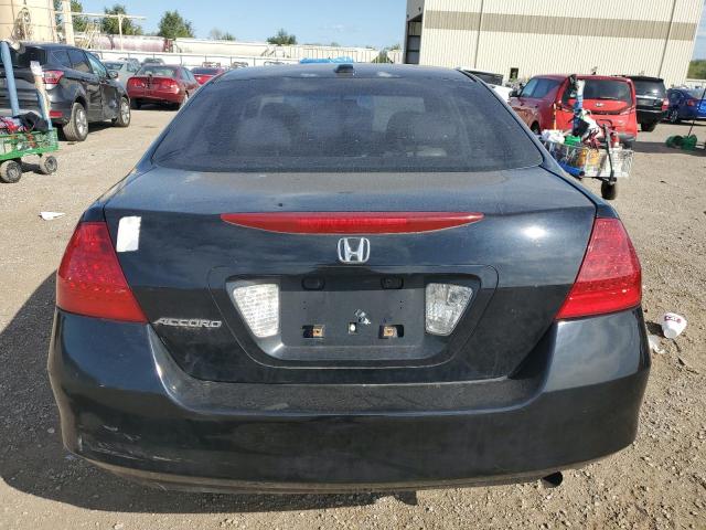 1HGCM56887A032230 - 2007 HONDA ACCORD EX BLUE photo 6