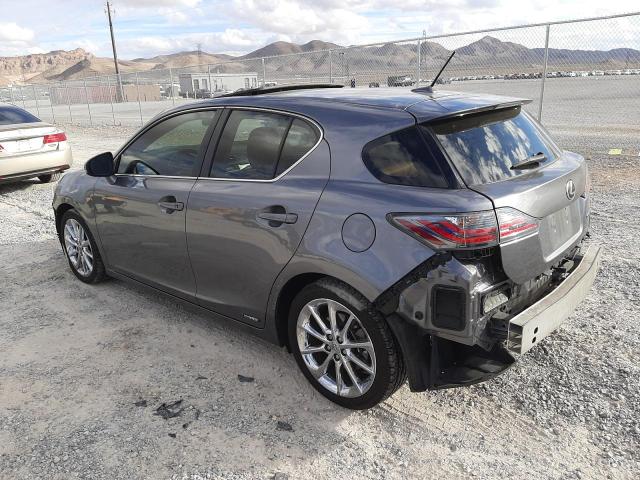 JTHKD5BH4C2093612 - 2012 LEXUS CT 200 GRAY photo 2