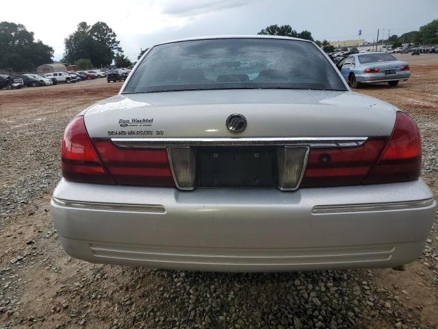 2MEFM74W83X639866 - 2003 MERCURY GRAND MARQUIS GS ვერცხლისფერი ფოტო 6