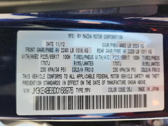 JM3KE4BE8D0168976 - 2017 MAZDA CX-5 SPORT BLUE photo 14