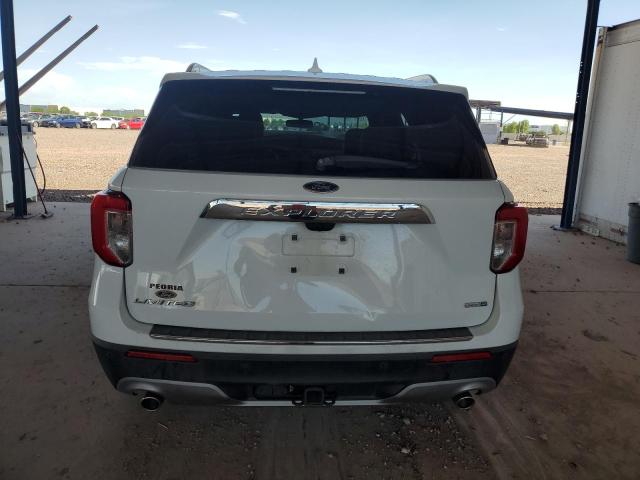 1FMSK8FHXLGA63287 - 2020 FORD EXPLORER LIMITED WHITE photo 6