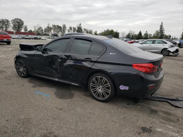 WBAJA9C5XKB393880 - 2019 BMW 530E BLACK photo 2