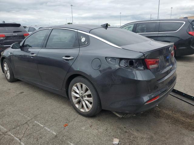 5XXGT4L38JG210185 - 2018 KIA OPTIMA LX ნაცრისფერი ფოტო 2