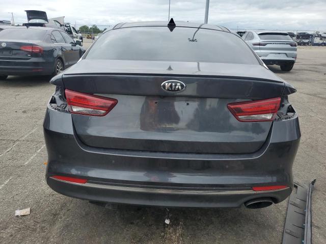 5XXGT4L38JG210185 - 2018 KIA OPTIMA LX ნაცრისფერი ფოტო 6