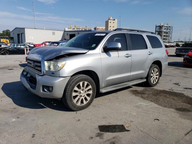 5TDKY5G13BS035077 - 2011 TOYOTA SEQUOIA LIMITED SILVER photo 1