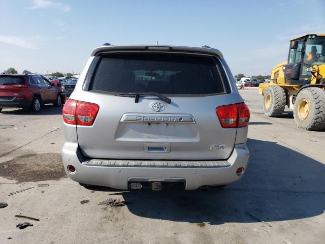 5TDKY5G13BS035077 - 2011 TOYOTA SEQUOIA LIMITED SILVER photo 6