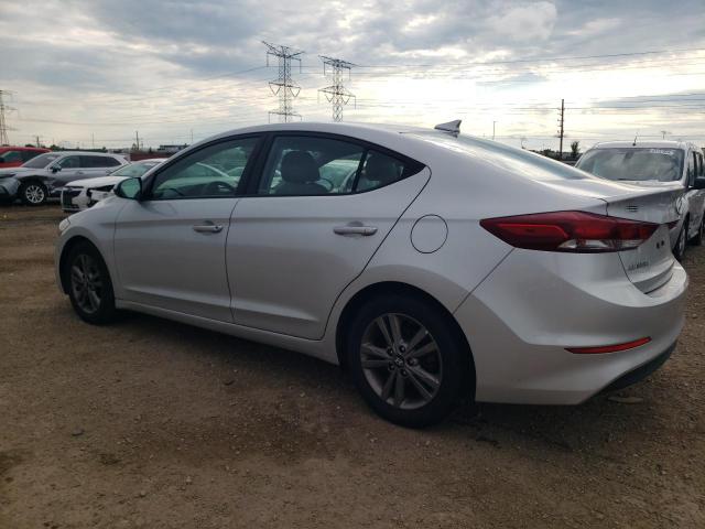 5NPD84LF8JH313299 - 2018 HYUNDAI ELANTRA SEL SILVER photo 2