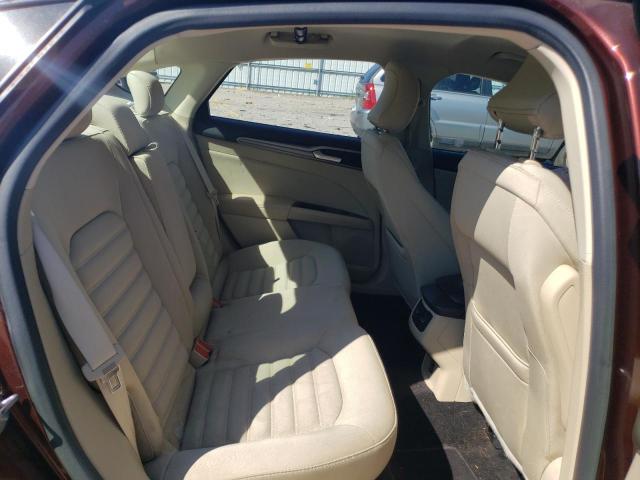 3FA6P0H77FR202372 - 2015 FORD FUSION SE BURGUNDY photo 10