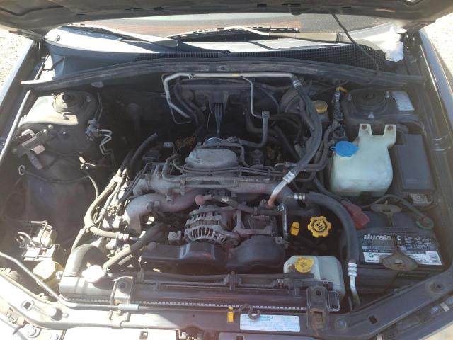 JF1SG65635H715177 - 2005 SUBARU FORESTER 2.5XS შავი ფოტო 11