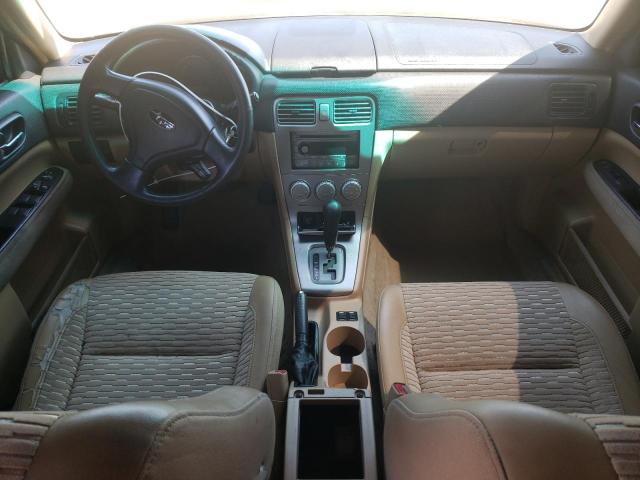 JF1SG65635H715177 - 2005 SUBARU FORESTER 2.5XS შავი ფოტო 8