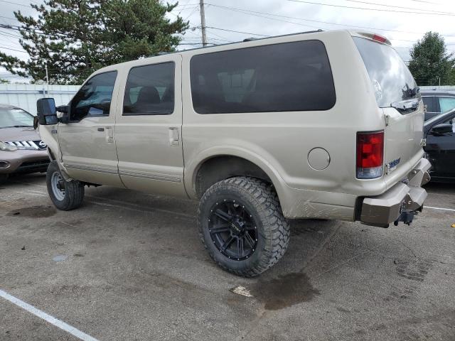 1FMSU43P44EC36510 - 2004 FORD EXCURSION LIMITED BEIGE photo 2