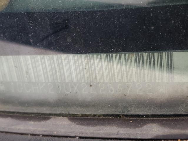 1GCHK29UX2E235722 - 2002 CHEVROLET SILVERADO K2500 HEAVY DUTY BLUE photo 12