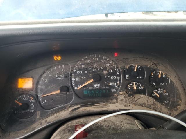 1GCHK29UX2E235722 - 2002 CHEVROLET SILVERADO K2500 HEAVY DUTY BLUE photo 9