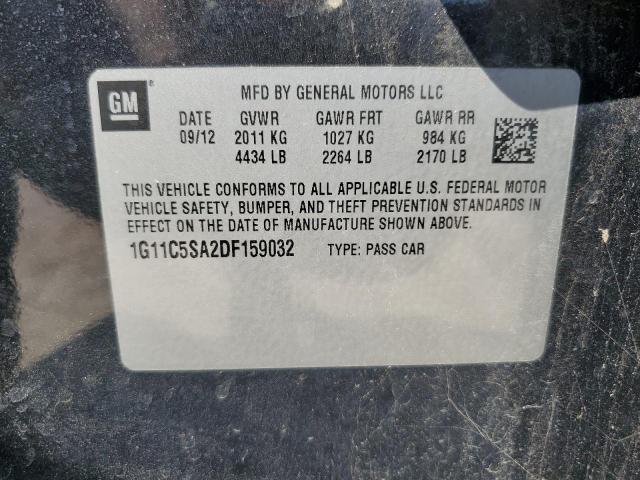 1G11C5SA2DF159032 - 2013 CHEVROLET MALIBU 1LT Qara foto 12