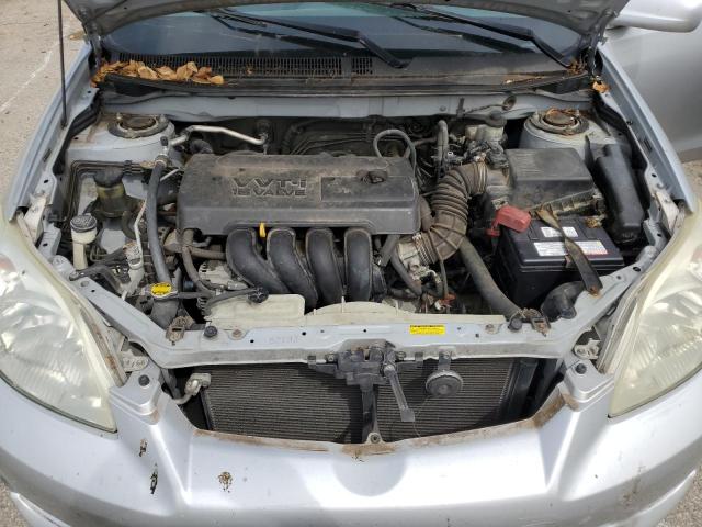 2T1KR32E66C584993 - 2006 TOYOTA COROLLA MA XR SILVER photo 11