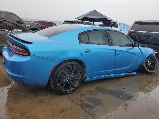 2C3CDXBG5JH335499 - 2018 DODGE CHARGER SXT BLUE photo 3