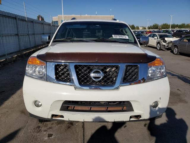 5N1AA0NC7AN614984 - 2010 NISSAN ARMADA SE WHITE photo 5