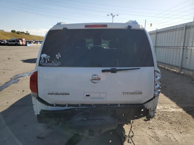 5N1AA0NC7AN614984 - 2010 NISSAN ARMADA SE WHITE photo 6