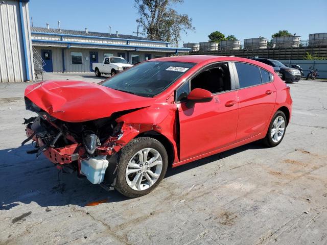 3G1BC6SM5KS583883 - 2019 CHEVROLET CRUZE LS RED photo 1