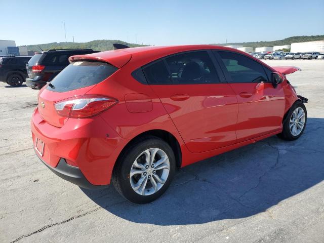 3G1BC6SM5KS583883 - 2019 CHEVROLET CRUZE LS RED photo 3