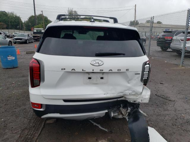 KM8R4DHE8MU205370 - 2021 HYUNDAI PALISADE SEL WHITE photo 6