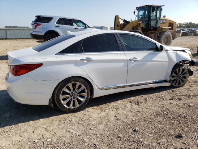 5NPEC4AC3CH437723 - 2012 HYUNDAI SONATA SE WHITE photo 3