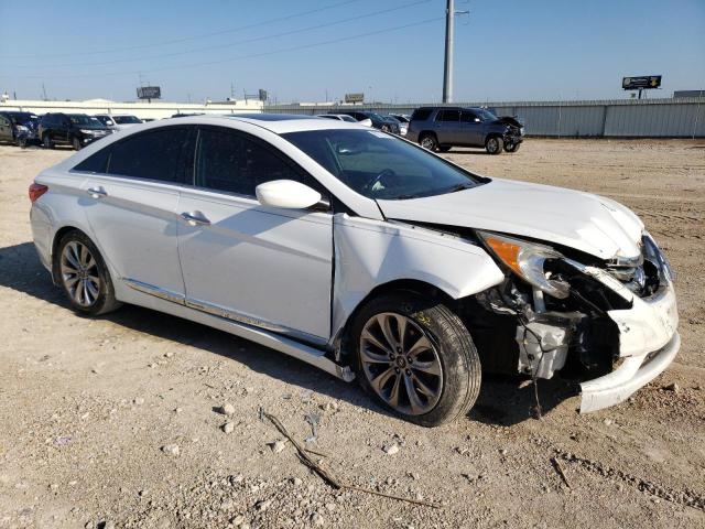 5NPEC4AC3CH437723 - 2012 HYUNDAI SONATA SE WHITE photo 4