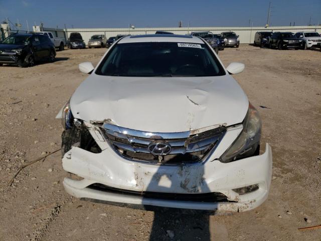 5NPEC4AC3CH437723 - 2012 HYUNDAI SONATA SE WHITE photo 5