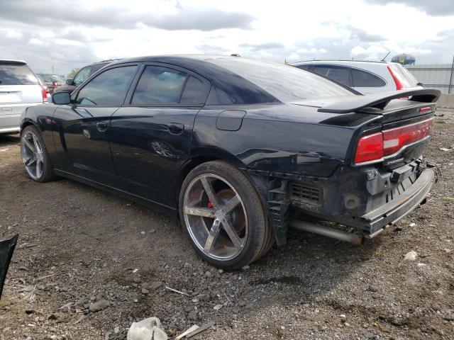 2C3CDXBG7DH583998 - 2013 DODGE CHARGER SE BLACK photo 2