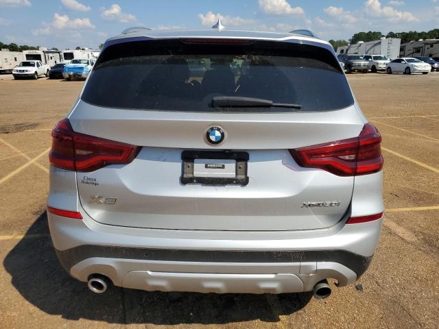 5UXTR9C57JLD70555 - 2018 BMW X3 XDRIVE30I SILVER photo 6