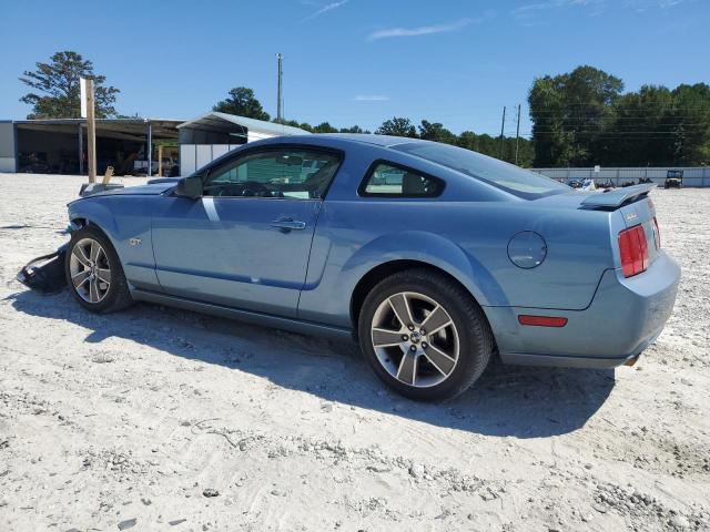 1ZVHT82H785138710 - 2008 FORD MUSTANG GT BLUE photo 2